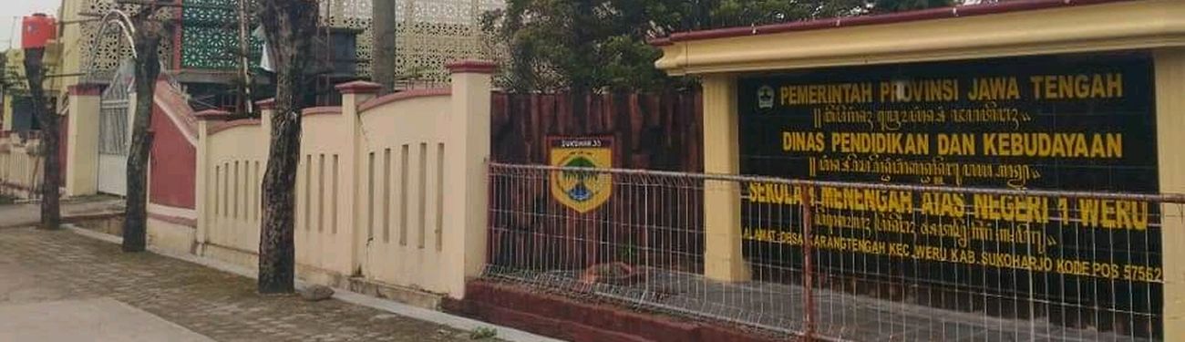 Visi Misi dan Tujuan SMAN 1 Weru Sukoharjo